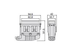 Sulakerasia GM maxi, 1.5-16mm&sup2; johdolle