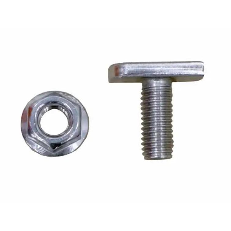 T-ruuvi ja laippamutteri 1kpl