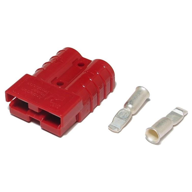 Trukkipistoke 50A/10mm&sup2; punainen