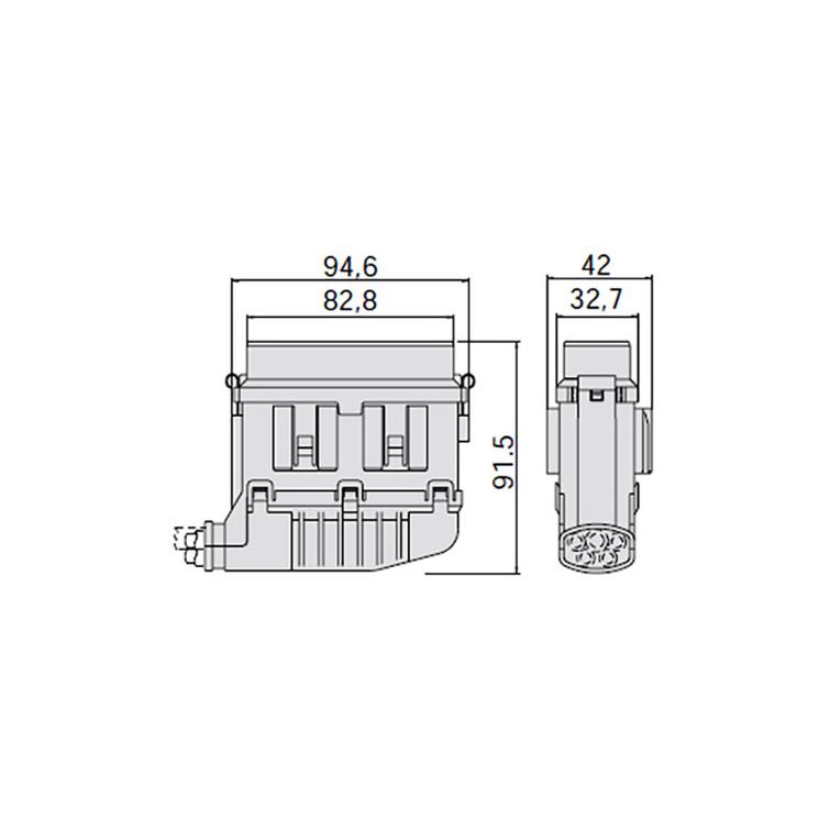 Sulakerasia GM maxi, 1.5-16mm&sup2; johdolle