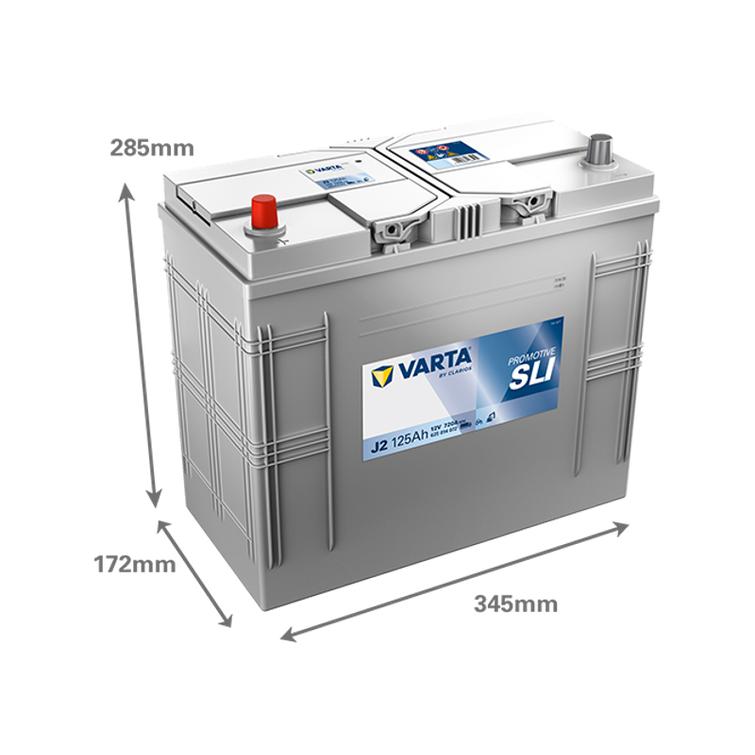 VARTA J2 Promotive SLI 125Ah 720A