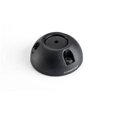 Kaapelin läpivienti Ø4-9mm, johdolle, Ø21mm IP68 musta