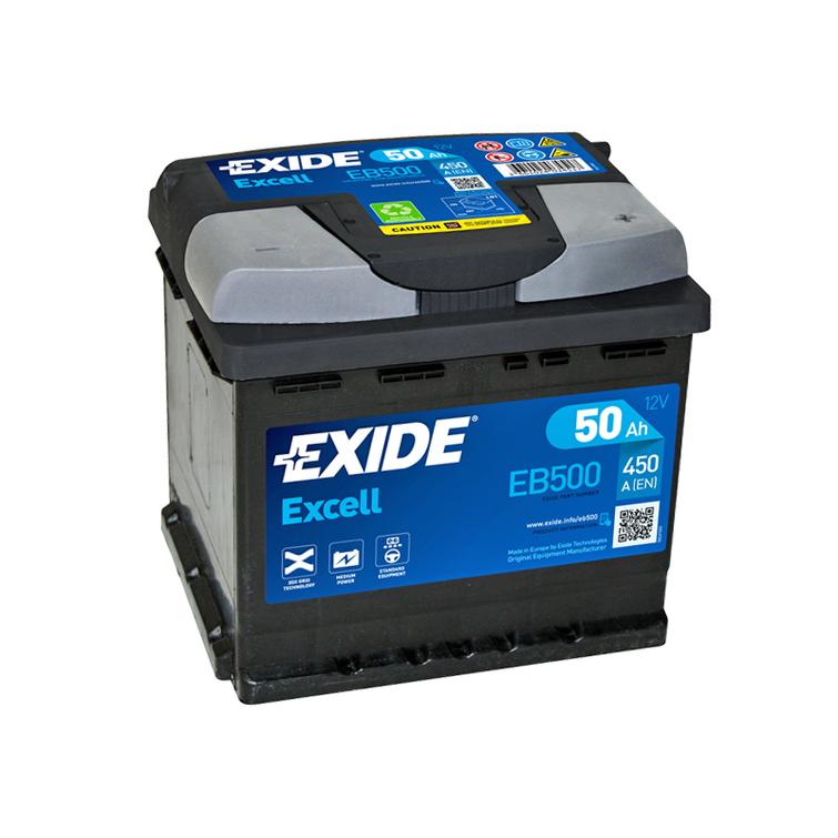 EXIDE Excell 50Ah 450A