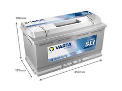 VARTA H3 Dynamic SLI 100Ah 830A