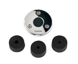 Kaapelin l&auml;pivienti &Oslash;4-9mm johdolle, &Oslash;21mm IP68, RST