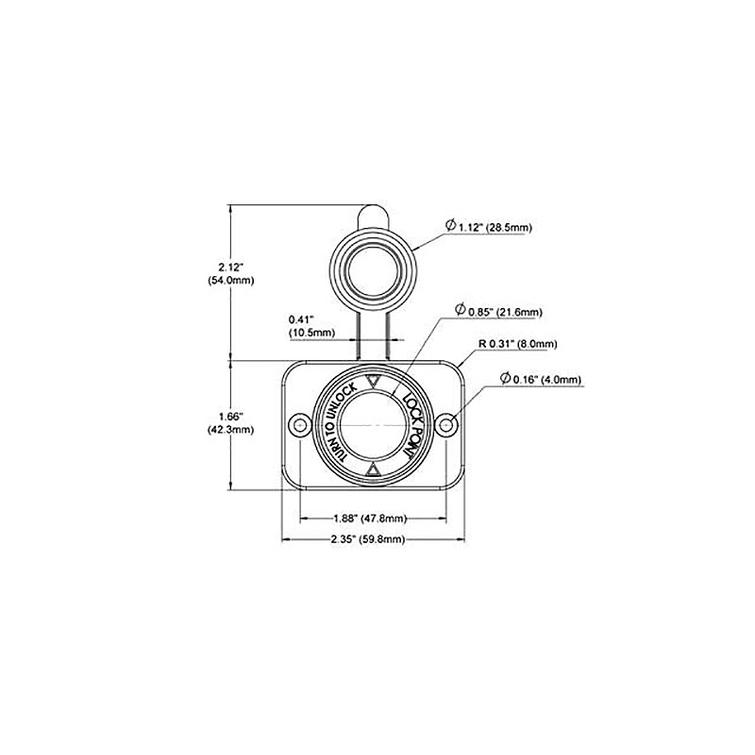 USB-pistorasia 9-32V &rarr; 5V
