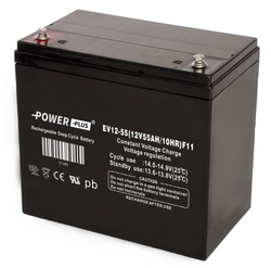 Power Plus AGM 12V 55Ah Deep Cycle