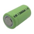 Power Plus 1/2AA 1.2V 600mAh Nimh
