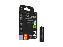 2 x Eneloop Pro AA R6 2500mAh 1,5V
