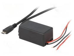 Virtalähde 12-24VDC-5VDC micro-USB