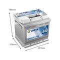 VARTA B20 Dynamic SLI 45Ah 400A + / -