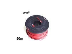 Autojohto 6mm2, Punainen 50M