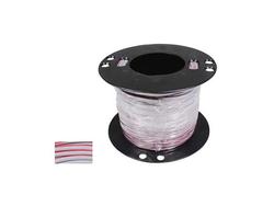 Autojohto 0.75mm&sup2;, Harmaa-Punainen 100M