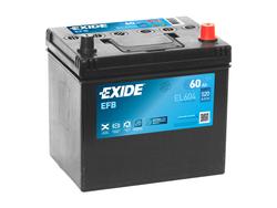 EXIDE EFB 60Ah 640 A