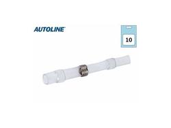 Kutistejatko tinalla, kirkas 10kpl