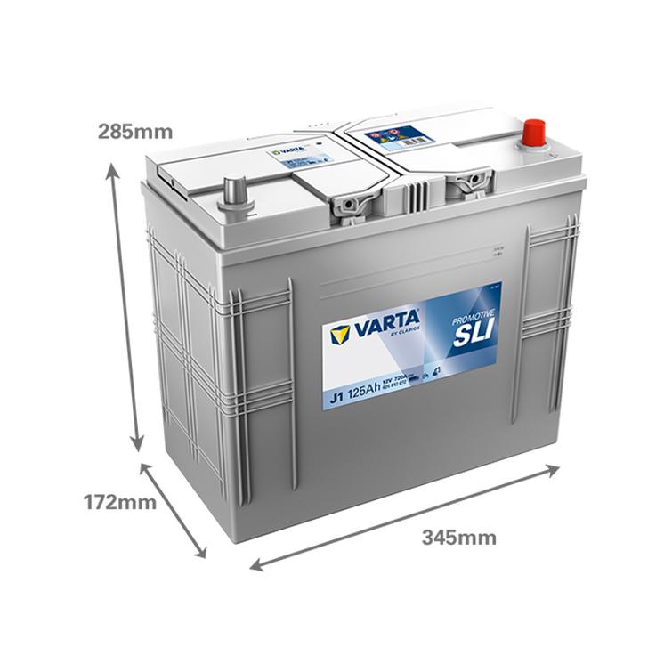 VARTA J1 Promotive SLI 125Ah 720A