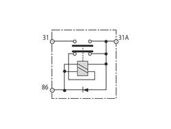 S&auml;hk&ouml;inen p&auml;&auml;virtakytkin 12V 250A