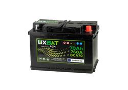 Uxbattery AGM 70Ah 760A Deep Cycle