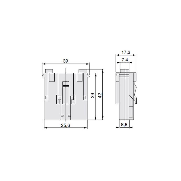 Sulakerasia GM maxi,  ilman suojakantta