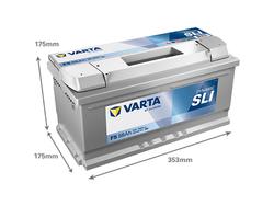VARTA F5 Dynamic SLI 88Ah 740A matala