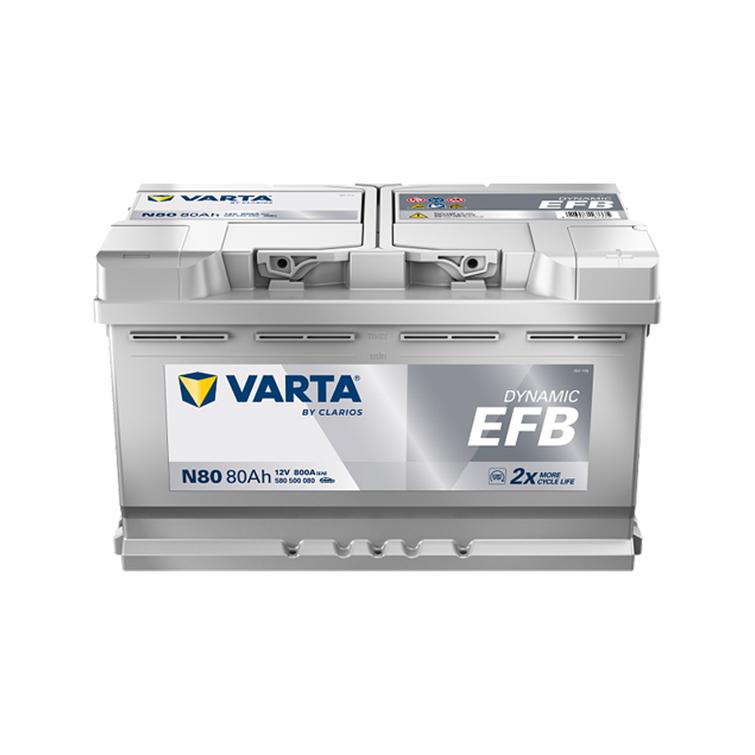 VARTA N80 Dynamic EFB 80Ah 800A