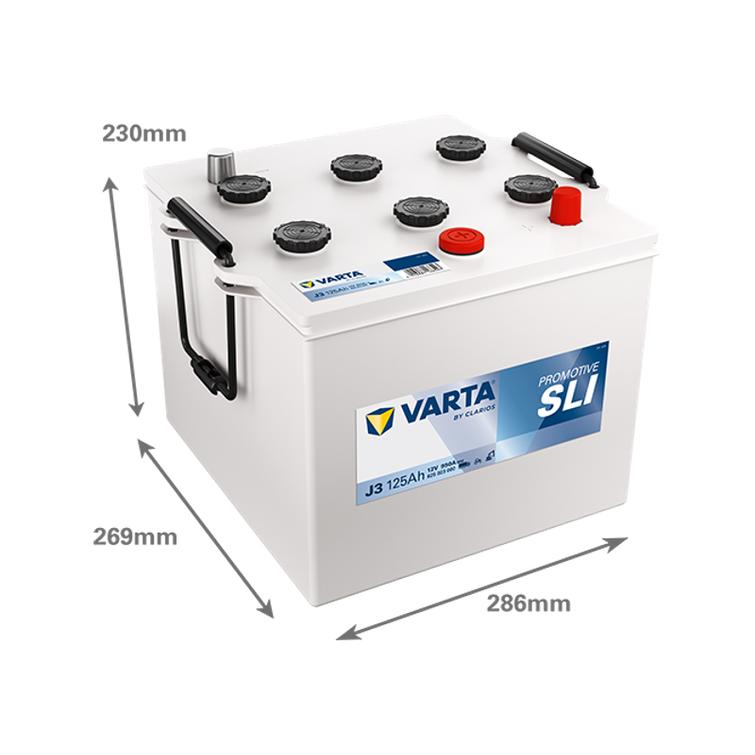 VARTA J3 Promotive SLI 125Ah 950A