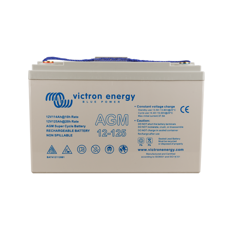 Victron Super cycle Agm 12V 125Ah