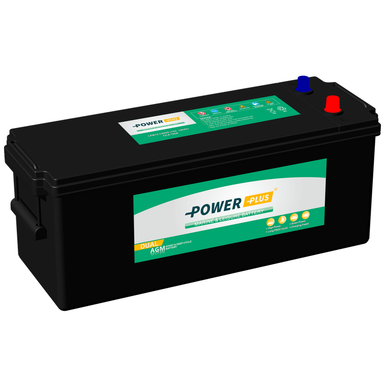 Power Plus Dual AGM 12V 140Ah