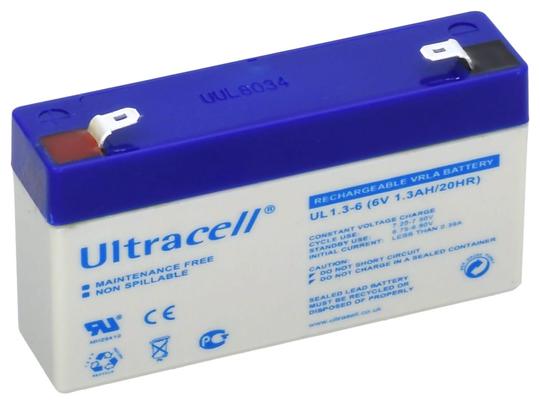 Ultracell UL1.3-6 6V 1,3Ah