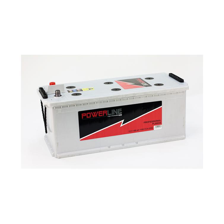 Powerline 180Ah pohjakiinnitys