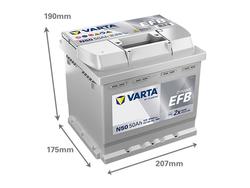 VARTA N50 Dynamic EFB 50Ah 550A