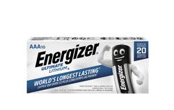10 x Energizer L92 Ultimate Lithium R03 AAA