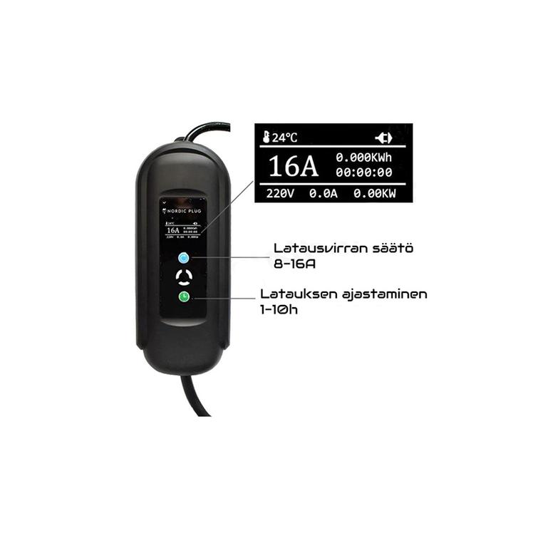 S&auml;hk&ouml;auton latauslaite 3.7-11kW  5M