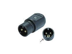 Lis&auml;virtapistoke, 2-napainen DC16A SELV