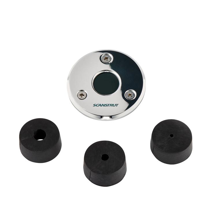 Kaapelin l&auml;pivienti &Oslash;2-8mm johdolle, &Oslash;16mm IP68, RST