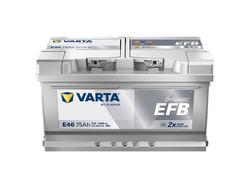 VARTA E46 Dynamic EFB 75Ah 730A