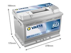 VARTA E11 Dynamic SLI 74Ah 680A