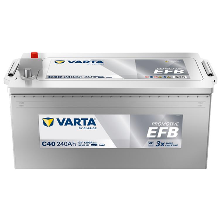VARTA C40 ProMotive EFB 240Ah 1200A