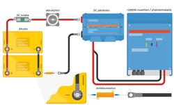 Invertterin esilatausvastus 15Ω 100W, 24-48V-järjestelmään