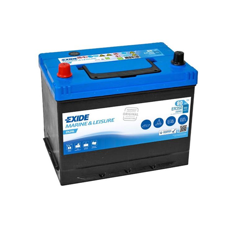 EXIDE Marine&Leisure Dual 80Ah