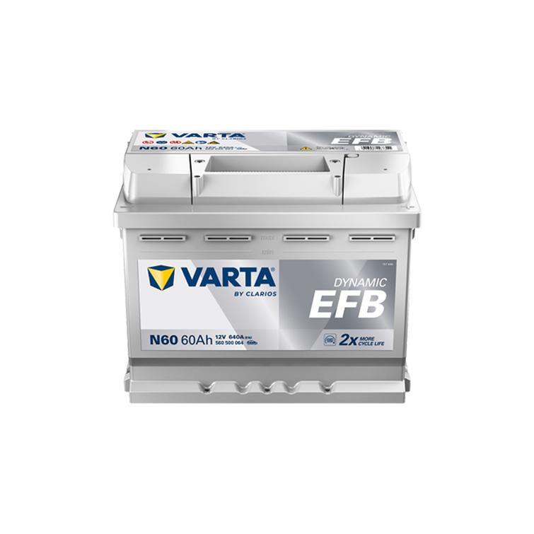 VARTA N60 Dynamic EFB 60Ah 640A