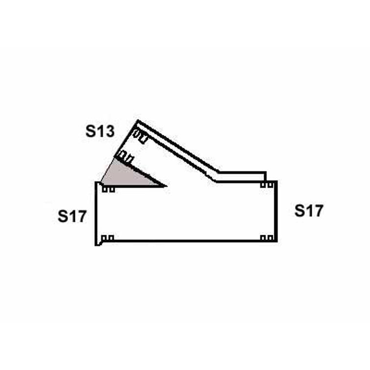Suojaputken Y-liitin A17-13-17