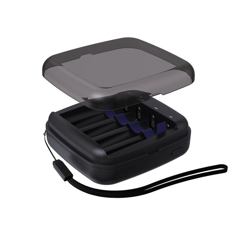 Laturi AAA ja AA Li-ion 1,5V akuille