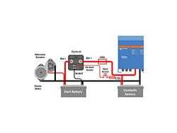Cyrix-ct &auml;lyk&auml;s kaksoisakkurele 120A 12/24V