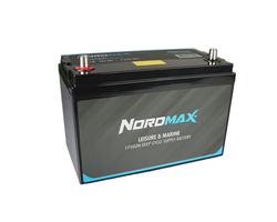 Nordmax 125Ah LiFePO4 12,8V 1600Wh