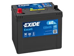 EXIDE Excell 60Ah 480A