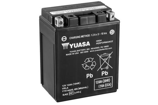 Yuasa YTX14AHL-BS 12V 12,6Ah 210A