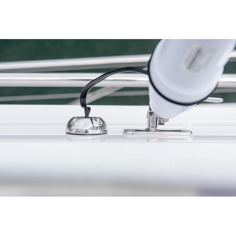 Kaapelin läpivienti Ø9-14mm johdolle, Ø30mm IP68, RST