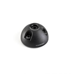 Kaapelin läpivienti Ø2-6mm johdolle, Ø6mm  IP68 musta