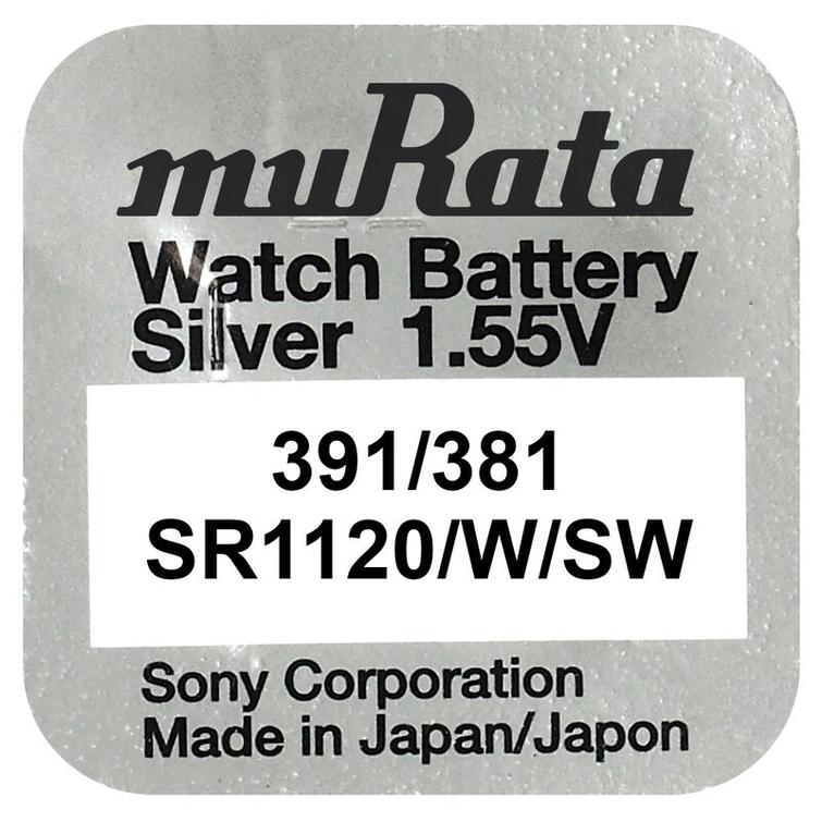 Murata 381 / 391 / SR 1120 SW / SR 1120 W